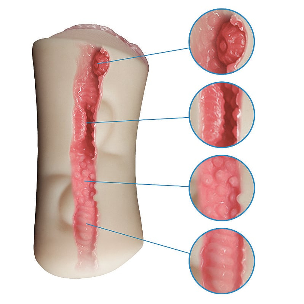 Masturbador Double Vagina E Ânus Masculino Life Vibe Toys - Imagem 6