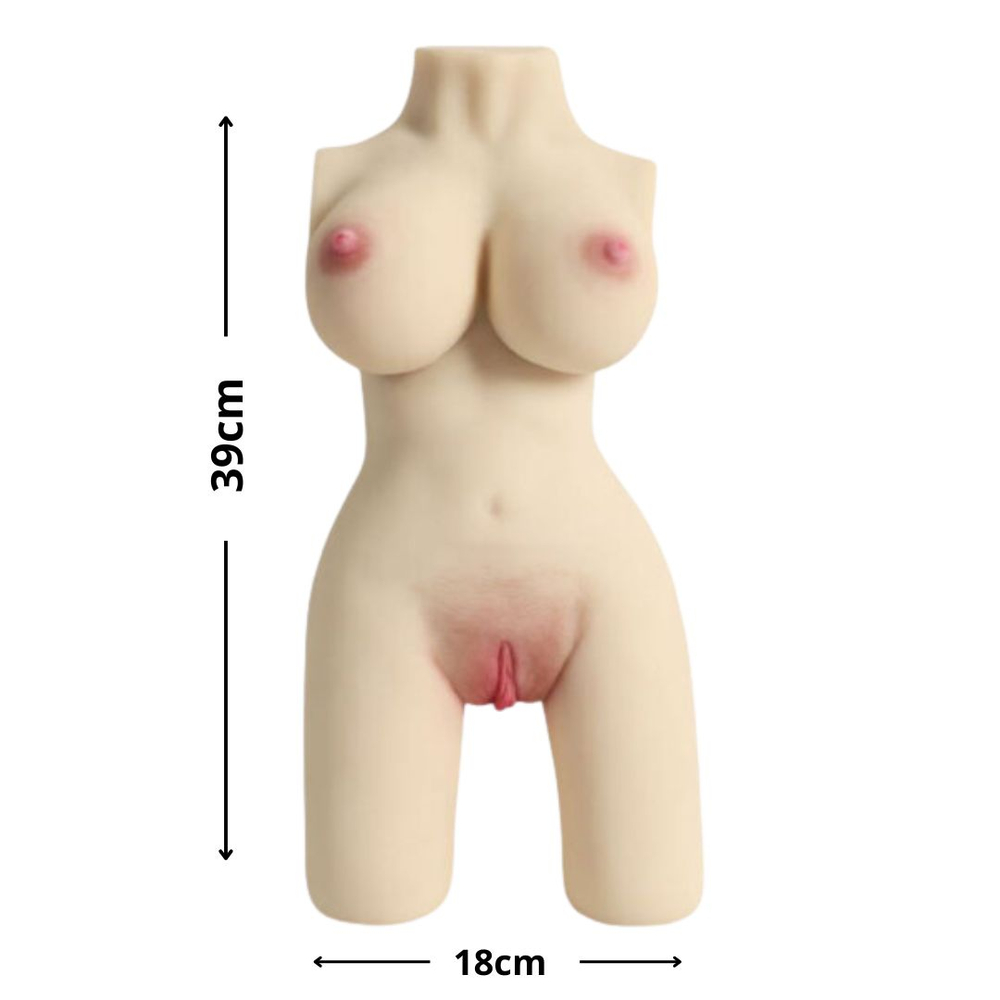 Masturbador Lana Formato Corpo Feminino Com Vagina E Ânus Vibe Toys - Imagem 7