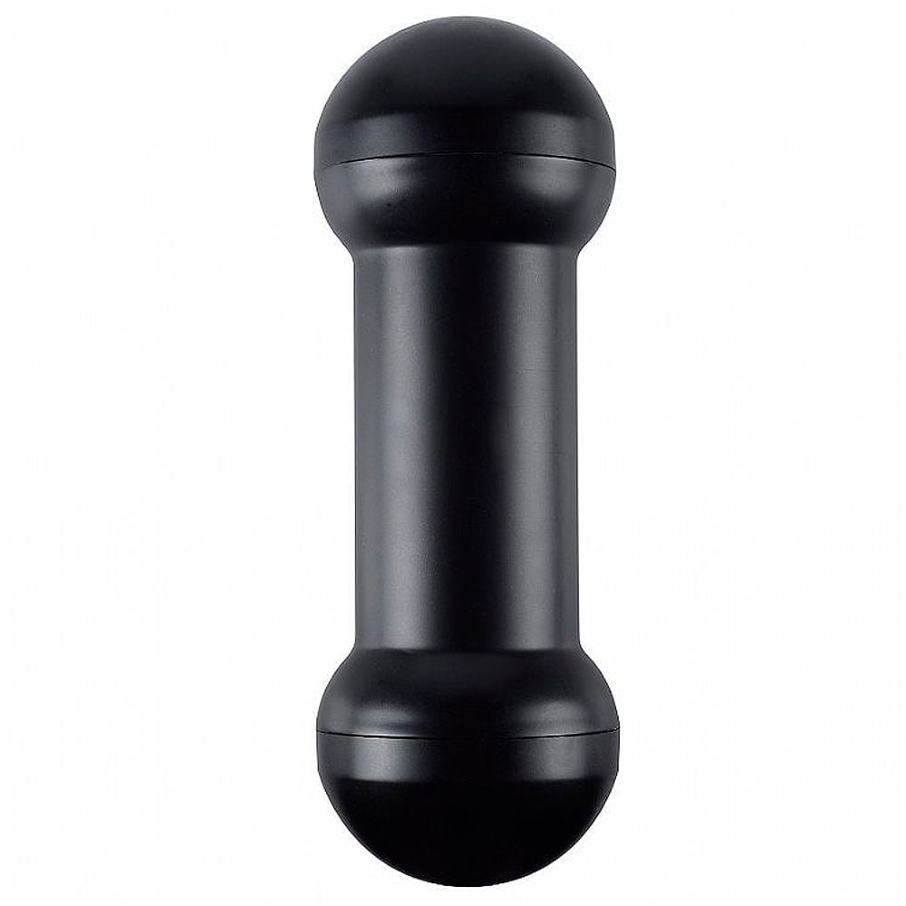 Masturbador Lanterna Duplo Halteres Vagina E Boca Em Cyberskin Lovetoy - Imagem 3