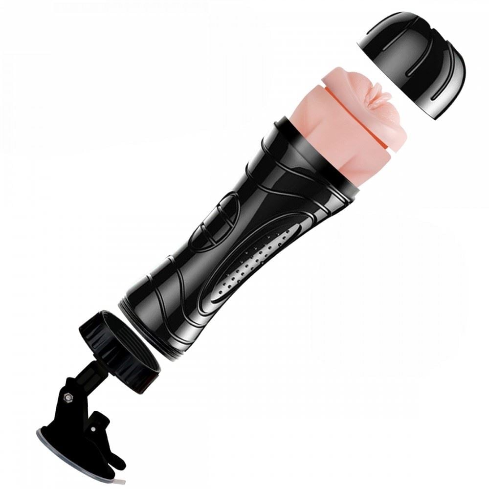 Vibrador Rabbit Rotativo Com Estimulador Clitoriano 36 Vibrações Vibe Toys - Imagem 7