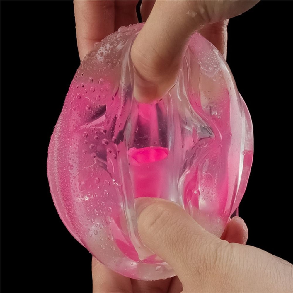 Masturbador Lanterna Pink Glow Formato De Vagina Lumino Play Lovetoy - Imagem 7