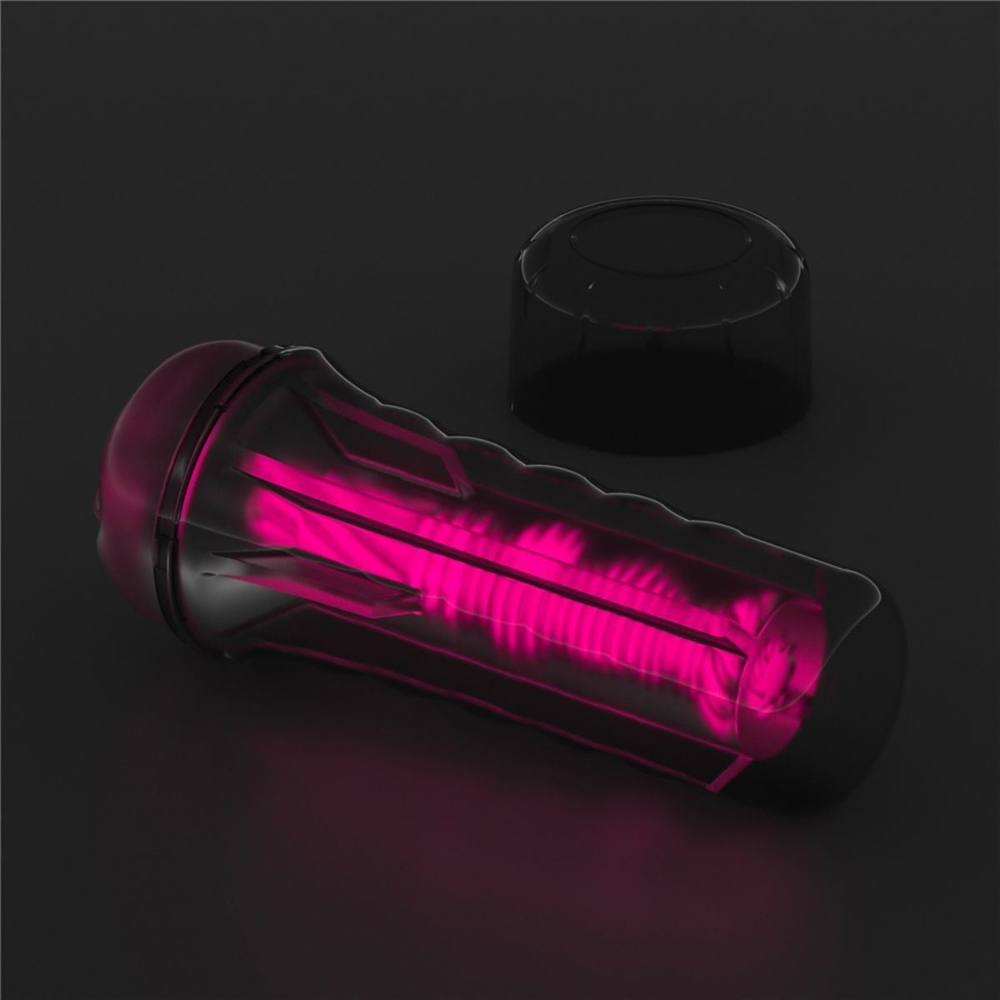 Masturbador Lanterna Pink Glow Formato De Vagina Lumino Play Lovetoy - Imagem 8