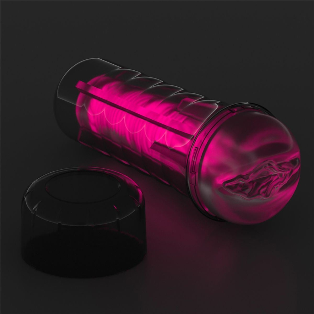 Masturbador Lanterna Pink Glow Formato De Vagina Lumino Play Lovetoy - Imagem 9