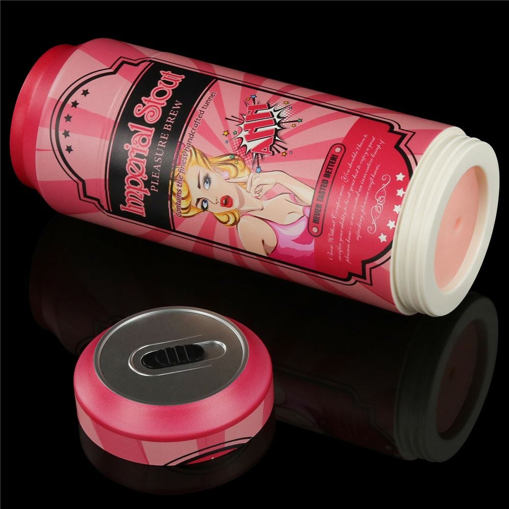 Masturbador Vagina Formato De Lata De Cerveja Imperial Stout Lovetoy - Imagem 8