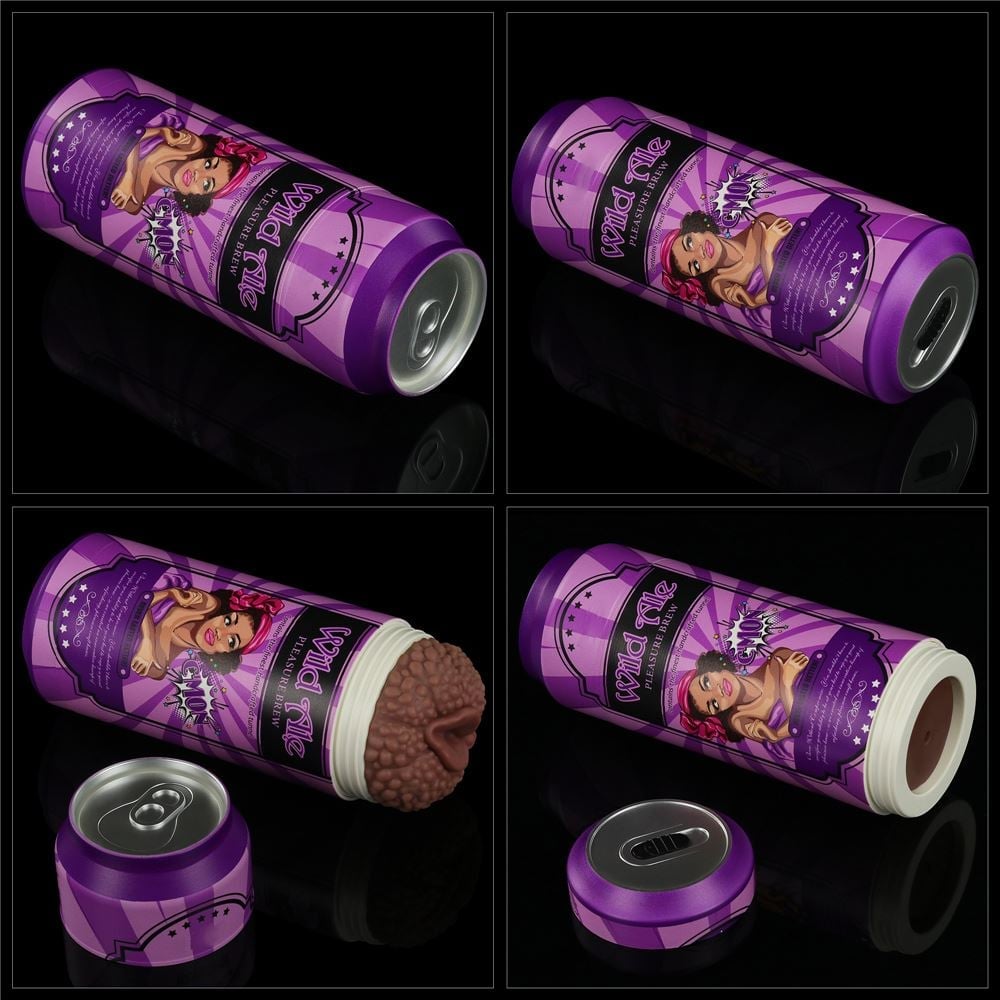 Masturbador Vagina Formato De Lata De Cerveja Wild Ale Lovetoy - Imagem 4