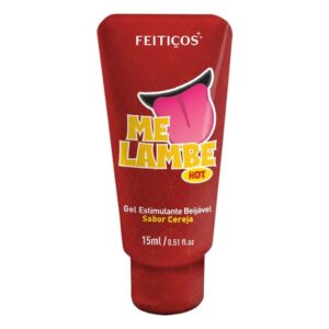 Me Lambe Hot Gel Estimulante Beijável 15G Linha 10 De 10 Feitiços Aromáticos