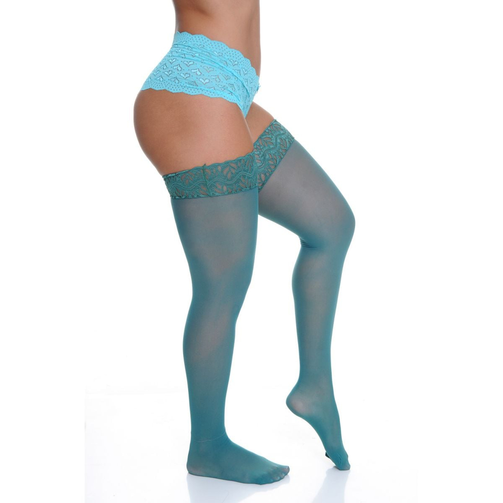 Meia 7/8 Com Renda Perrutextil - Imagem 6