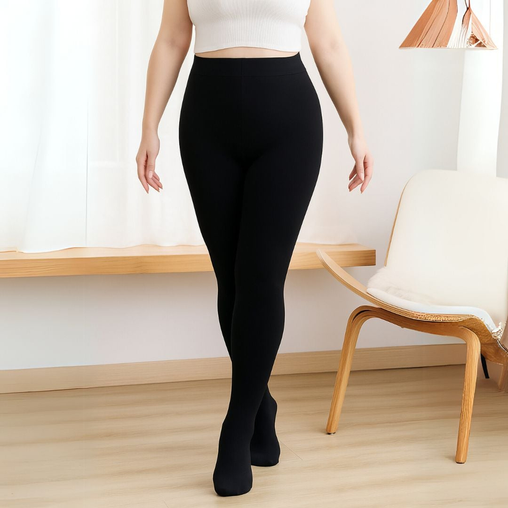 Meia Calça Arrrastão Com Strass - Imagem 4