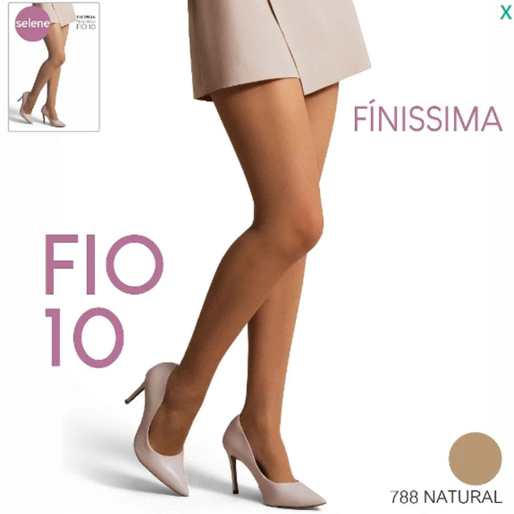 Meia Calça Finíssima Fio 10 Selene - Imagem 2