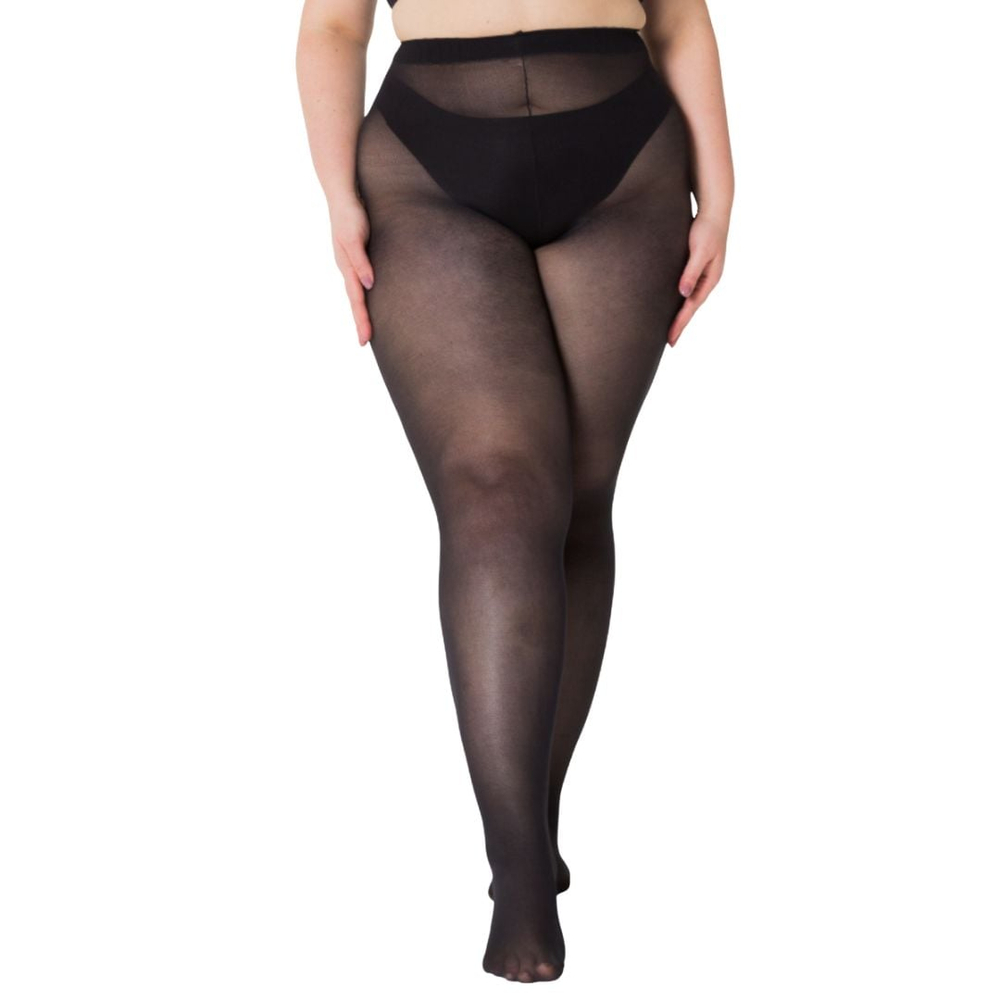 Meia Calça Arrrastão Com Strass - Imagem 6
