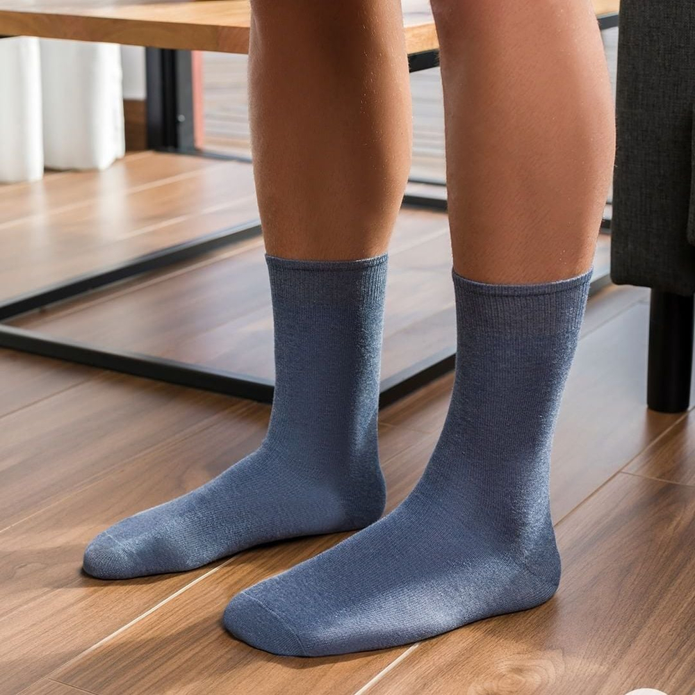 Meia Masculina Casual Cano Longo Selene - Imagem 5