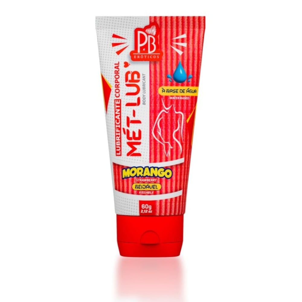 Mét-Lub Lubrificante Corporal Beijável 60G La Pimienta - Imagem 3