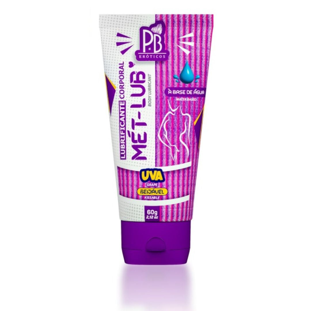 Mét-Lub Lubrificante Corporal Beijável 60G La Pimienta - Imagem 4
