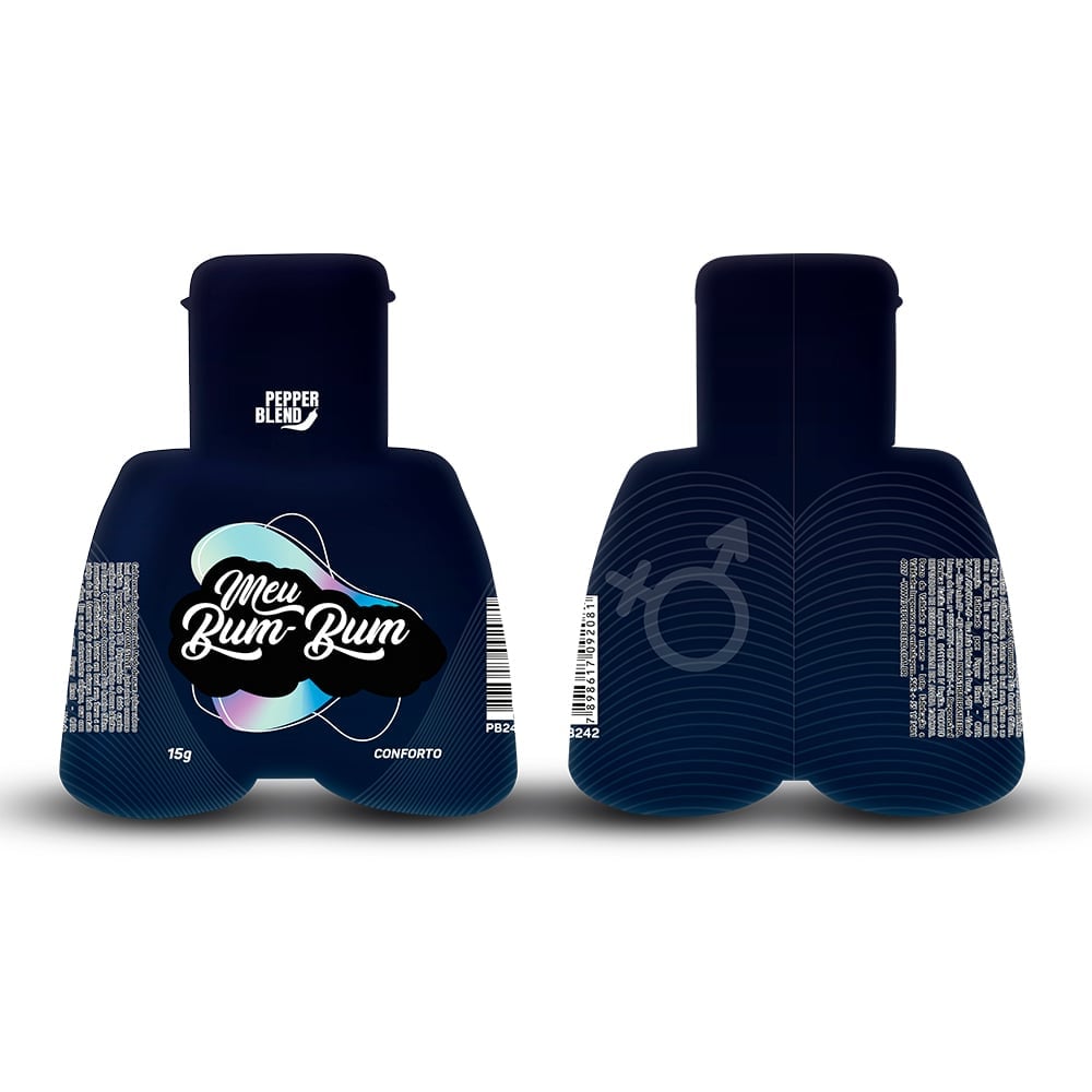 Meu Bumbum Conforto Gel Anal 15G Pepper Blend - Imagem 2