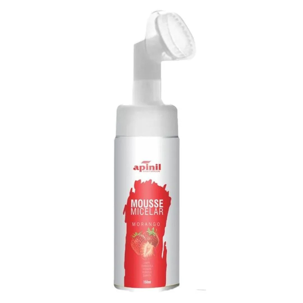 Mousse Micelar Para Limpeza Facial 150Ml Apinil - Imagem 3