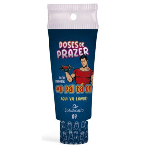 O Pai Ta On Óleo Corporal Retardante Doses De Prazer 15G Sofisticatto