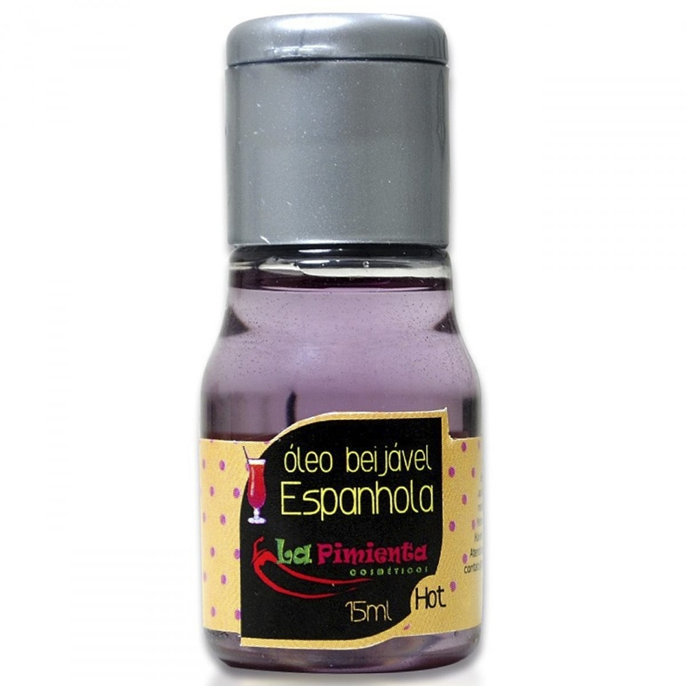 Óleo Beijável Hot 15Ml La Pimienta - Imagem 4