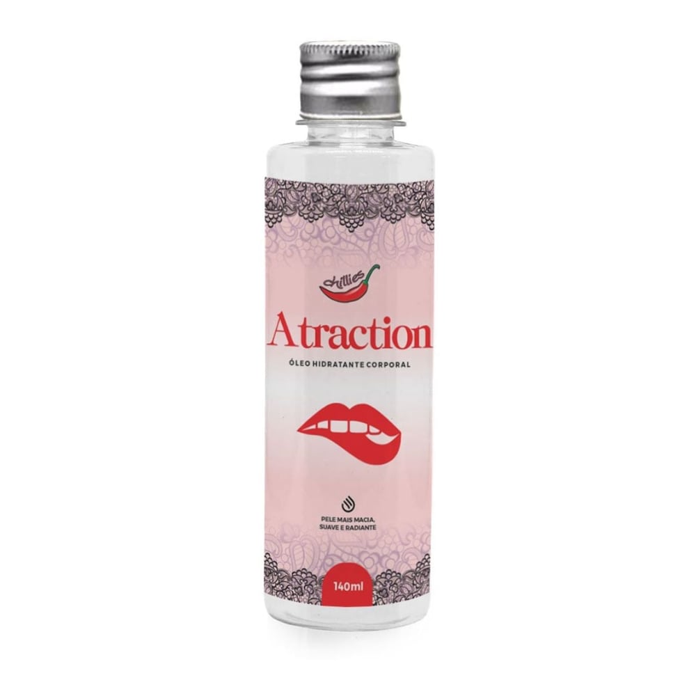 Óleo Hidratante Corporal E De Massagem 140Ml Chillies - Imagem 2
