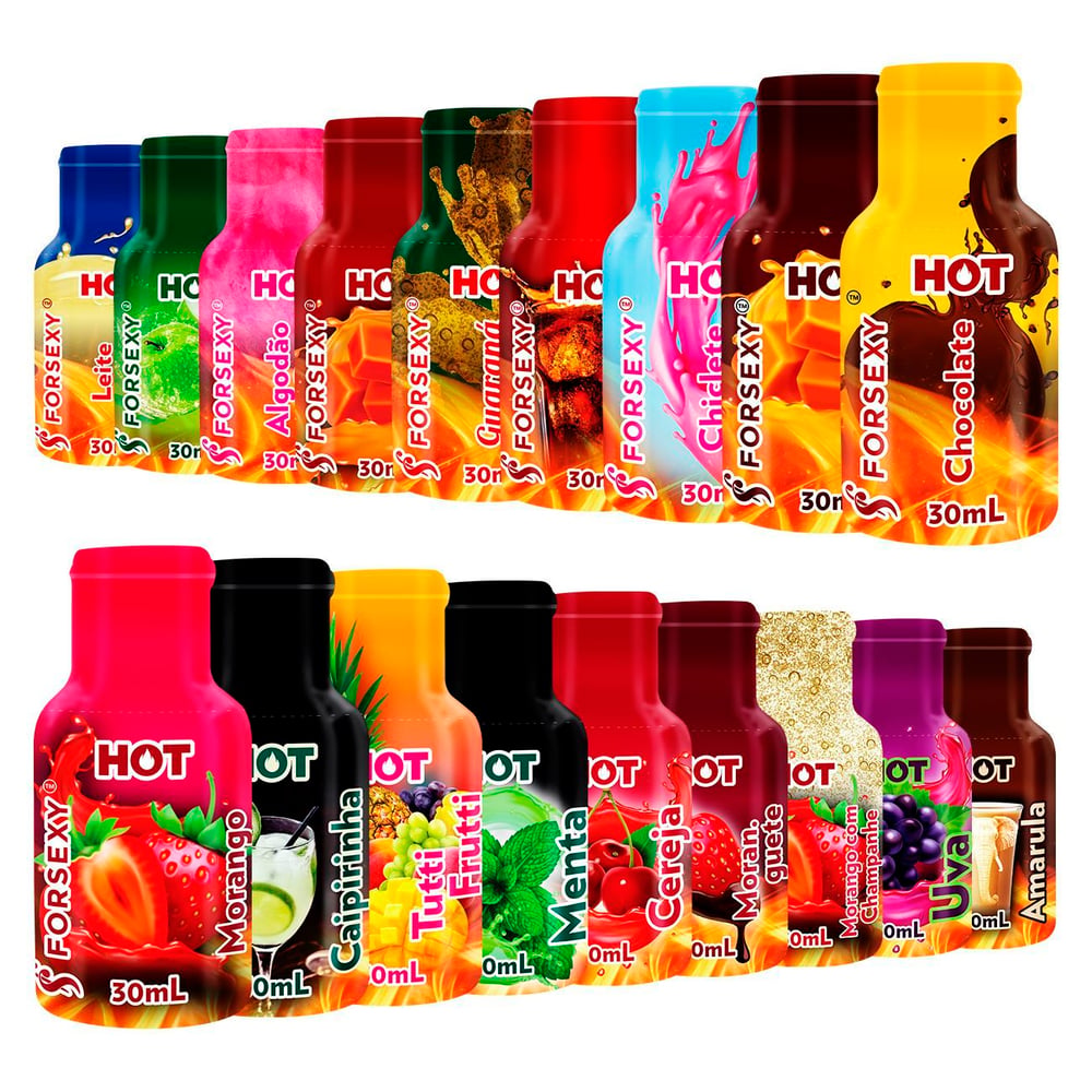 Óleo Hot Comestível Com Ação Lubrificante 30Ml Forsexy - Imagem 2