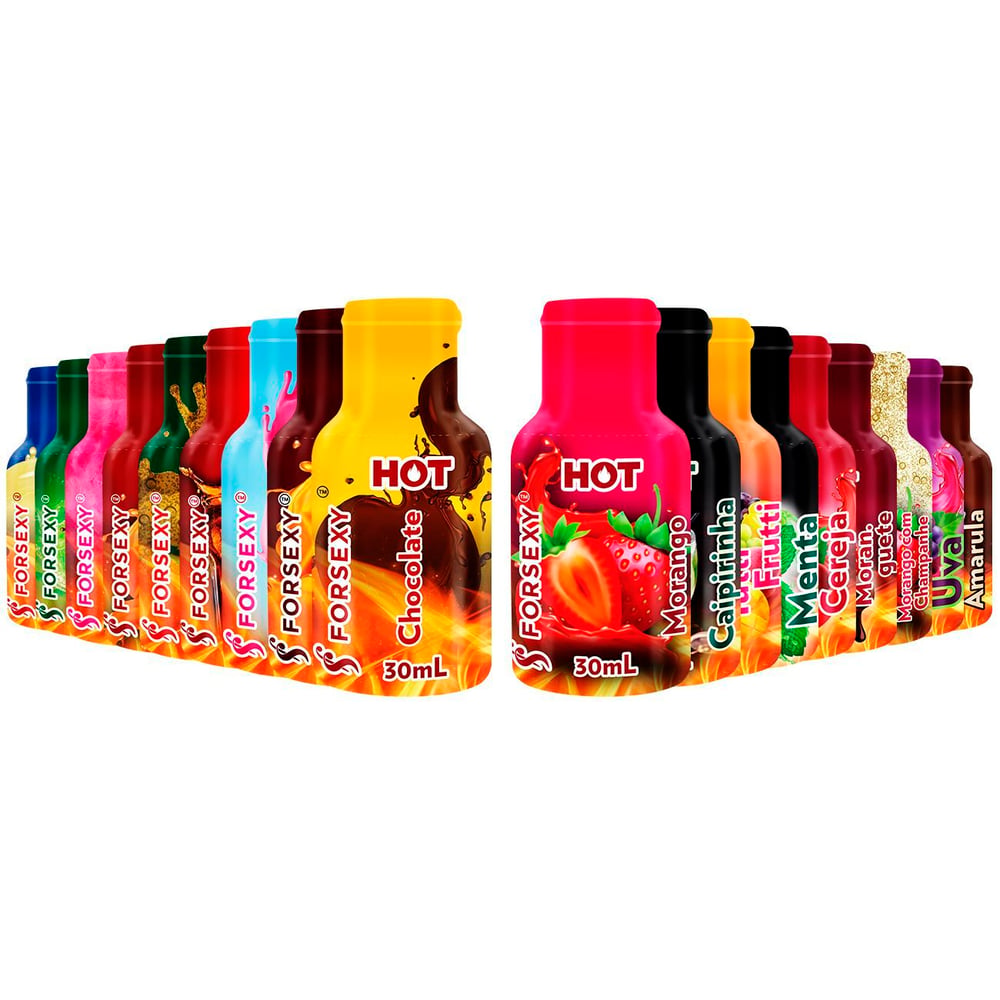 Óleo Hot Comestível Com Ação Lubrificante 30Ml Forsexy - Imagem 3