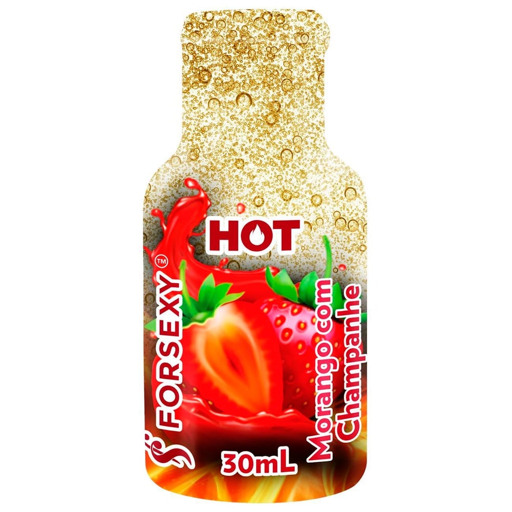 Óleo Hot Comestível Com Ação Lubrificante 30Ml Forsexy - Imagem 8