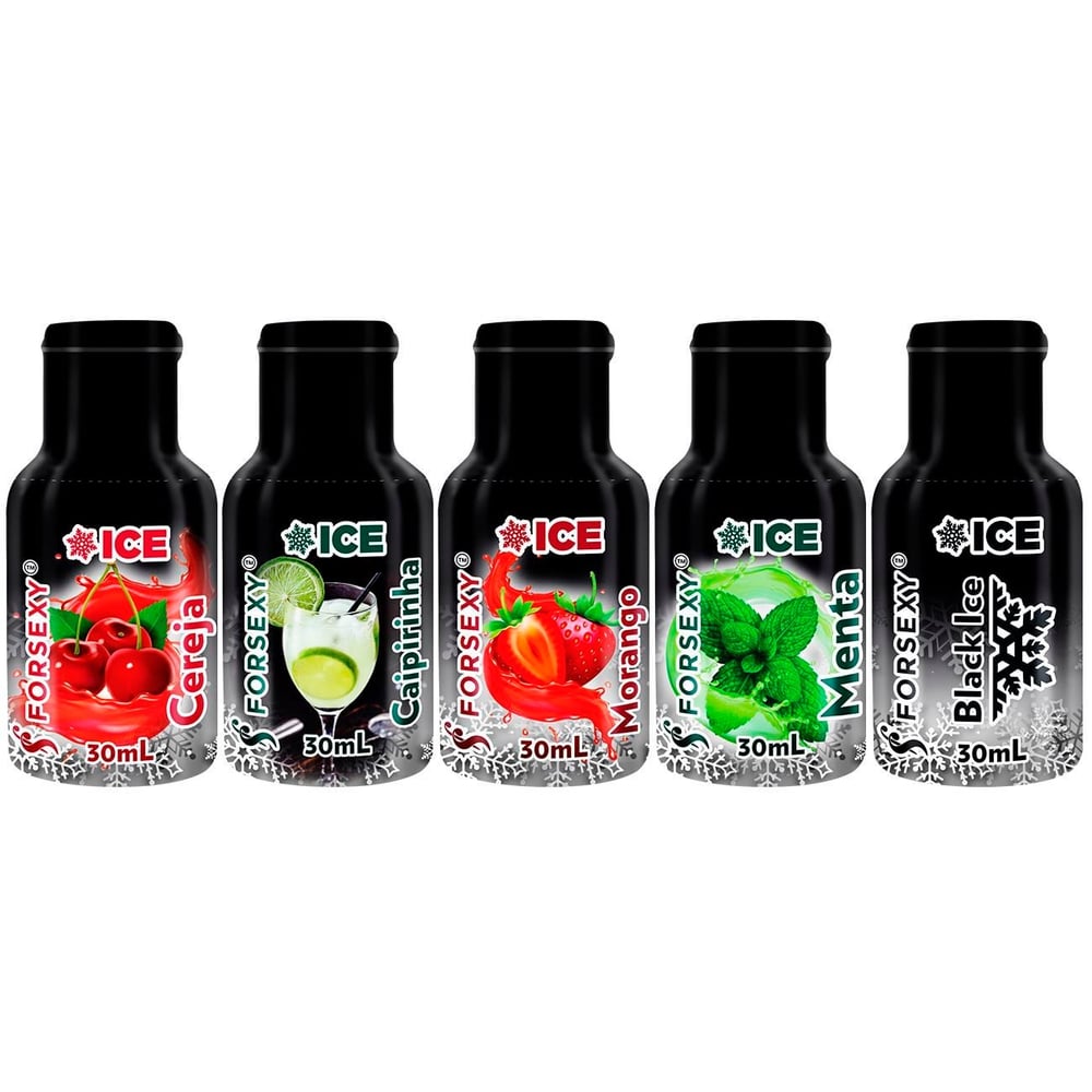 Óleo Ice Comestível Com Ação Lubrificante 30Ml Forsexy - Imagem 2