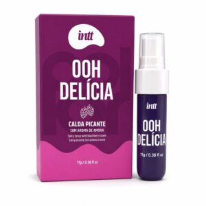 Ooh Delícia Calda Picante Beijável Sabor Amora 11G Intt