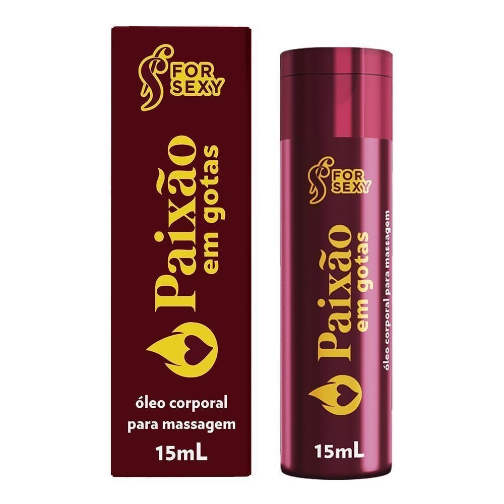 Paixão Em Gotos Óleo Hot Corporal 15Ml Forsexy