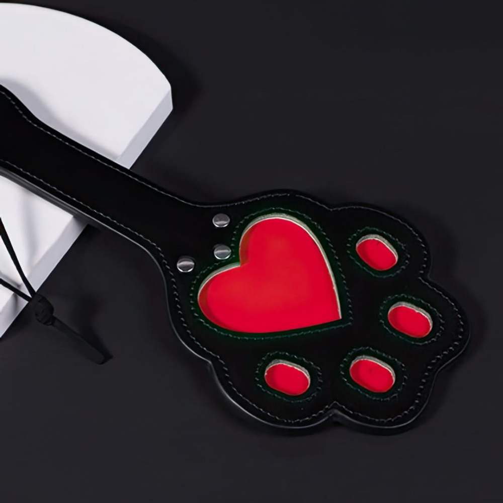 Palmatória Em Couro Com Formato De Pata De Gato Vibe Toys - Imagem 2