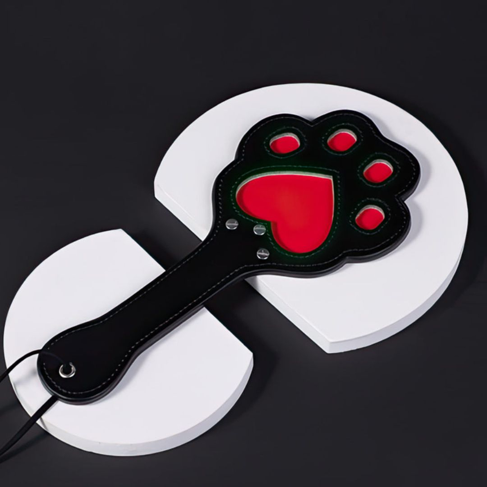 Palmatória Em Couro Com Formato De Pata De Gato Vibe Toys - Imagem 3