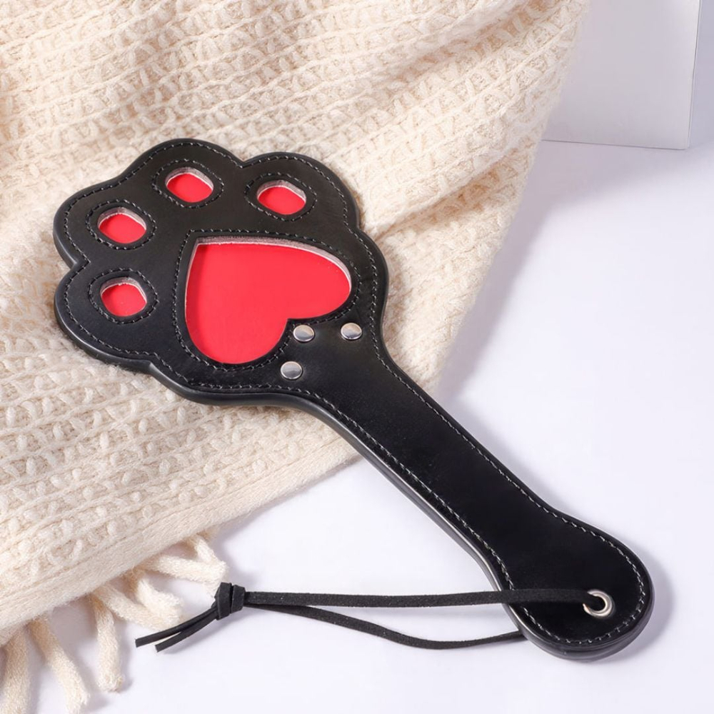 Palmatória Em Couro Com Formato De Pata De Gato Vibe Toys - Imagem 5