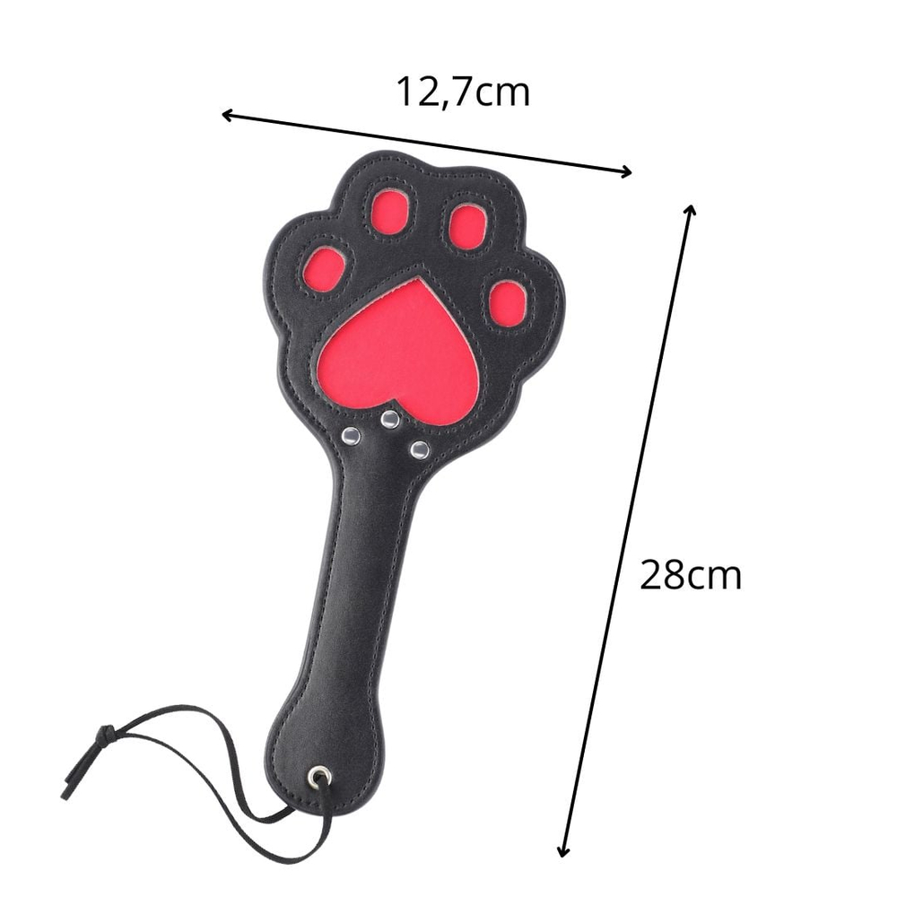 Palmatória Em Couro Com Formato De Pata De Gato Vibe Toys - Imagem 6