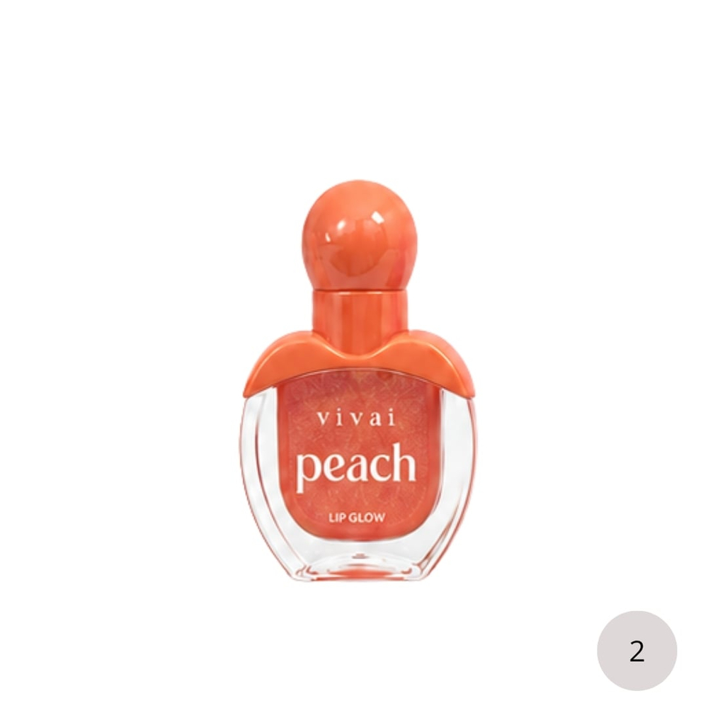 Peach Lip Gloss 5,5Ml Vivai - Imagem 3