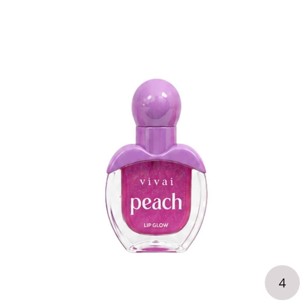 Peach Lip Gloss 5,5Ml Vivai - Imagem 5