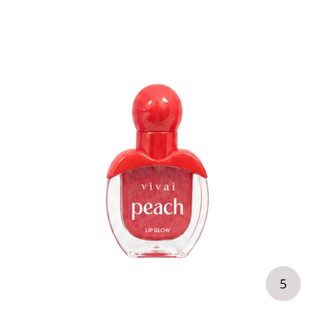 Peach Lip Gloss 5,5Ml Vivai - Imagem 6