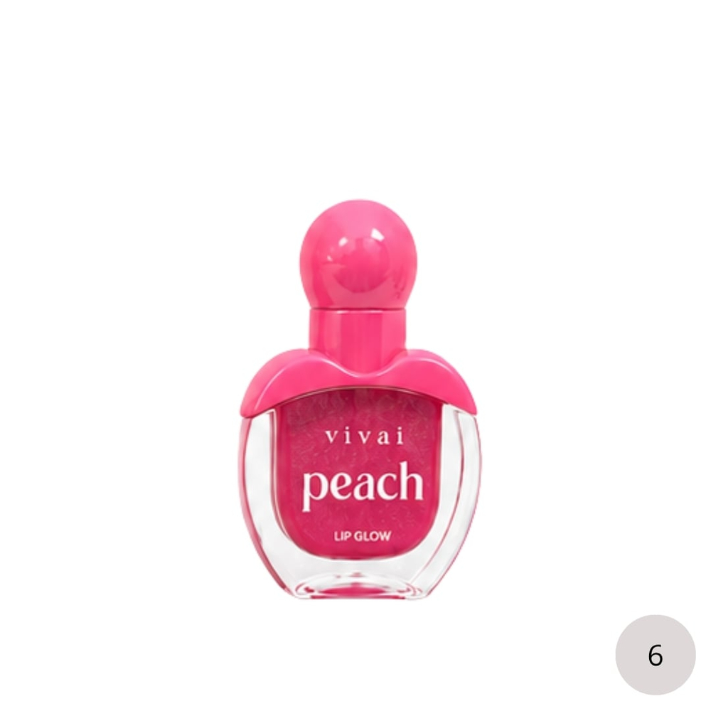 Peach Lip Gloss 5,5Ml Vivai - Imagem 7