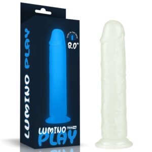 Pênis Fosforescente Linha Lumino Play 21 X 4Cm Lovetoy
