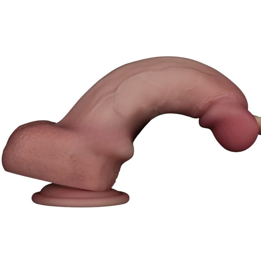 Pênis Realístico 8.0 Dupla Densidade Com Controle Remoto Love Toy - Imagem 4