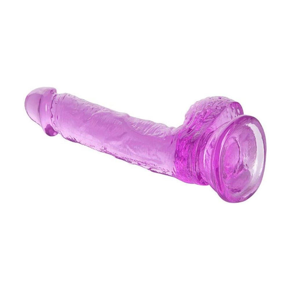 Pênis Realístico Em Jelly Com Escroto E Ventosa 20,5 X 3,8 Cm Vibe Toys - Imagem 10