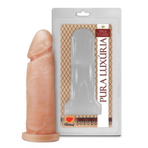 Pênis Realístico Maciço 15,3 X 4,5Cm Linha Pura Luxúria Sexy Fantasy