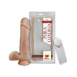 Pênis Realístico Maciço Com Ventosa 18 X 4,5Cm Linha Pura Luxúria Sexy Fantasy