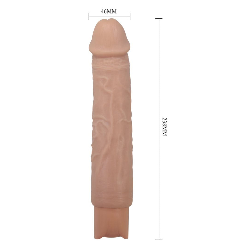 Pênis Realístico Rufus Recarregável Com 10 Vibrações 23,8 X 4,6Cm Pretty Love - Imagem 5
