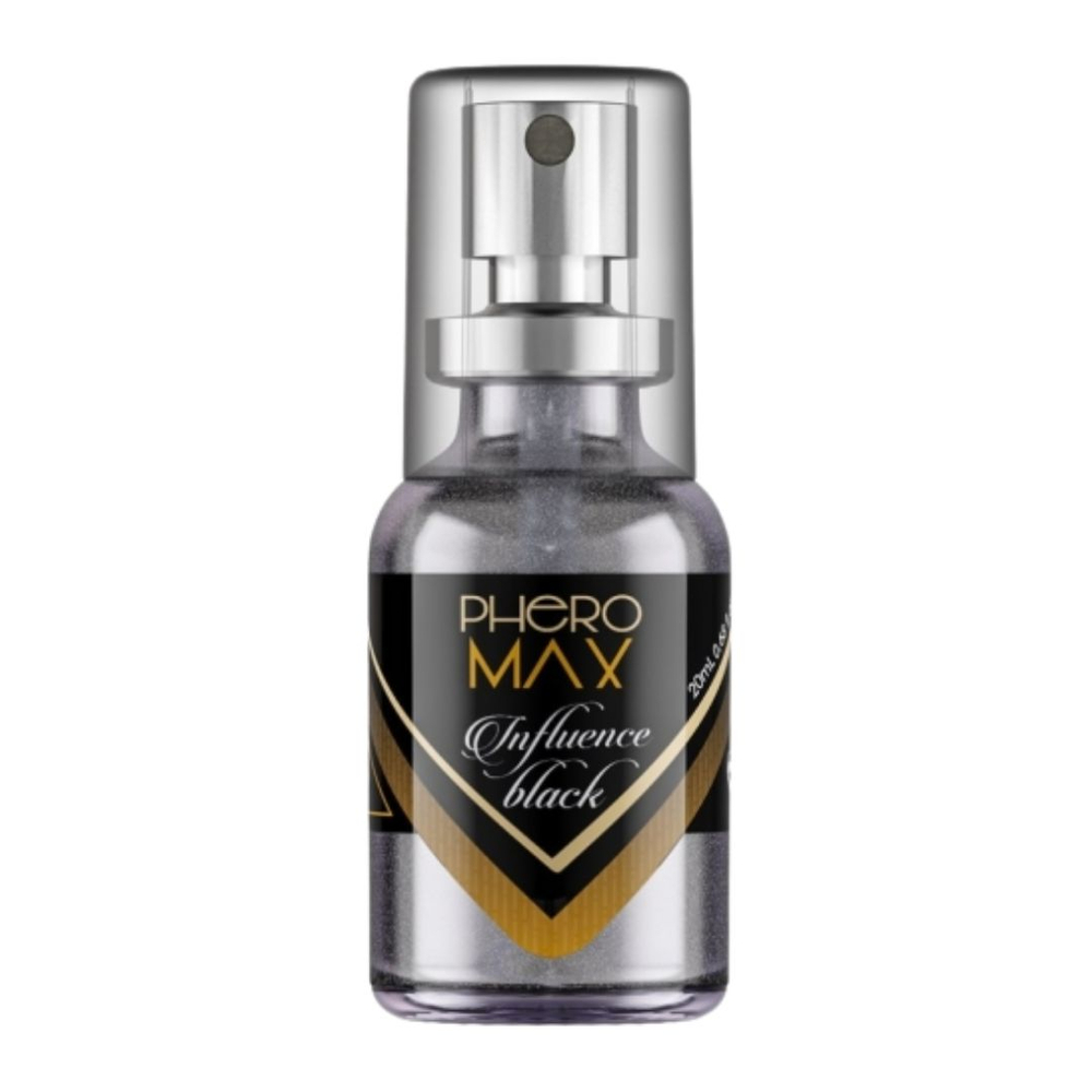 Phero Max Deo Colônia Influence Black 20Ml La Pimienta - Imagem 3