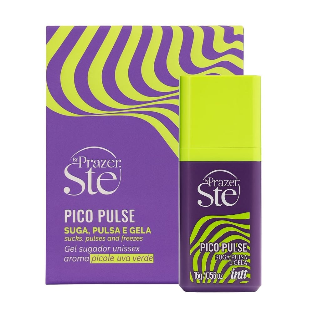 Pico Pulse Gel Sugador Unissex By Prazer Ste 16G Intt - Imagem 2