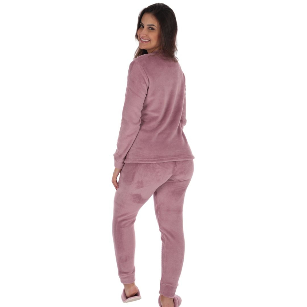 Pijama Fleece Liso Variados Victory - Imagem 2