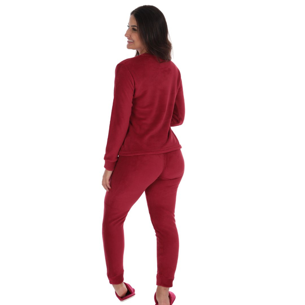 Pijama Fleece Liso Variados Victory - Imagem 8