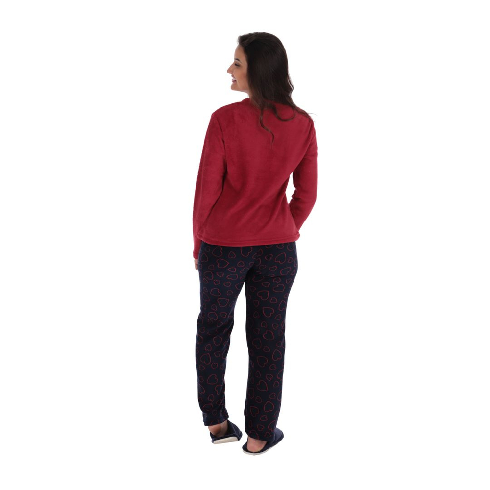 Pijama Majestosa Flee Variados Victory - Imagem 6