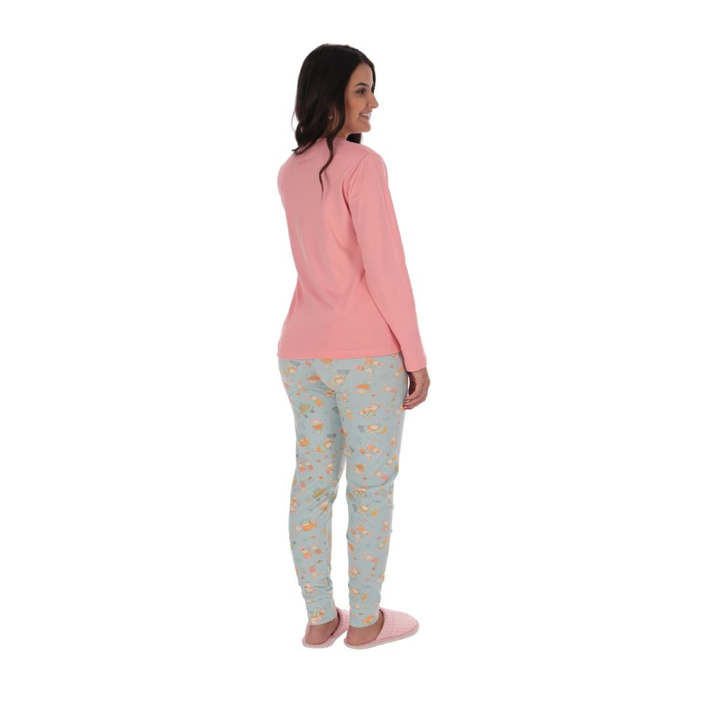 Pijama Suede Dengoso Variados Victory - Imagem 4