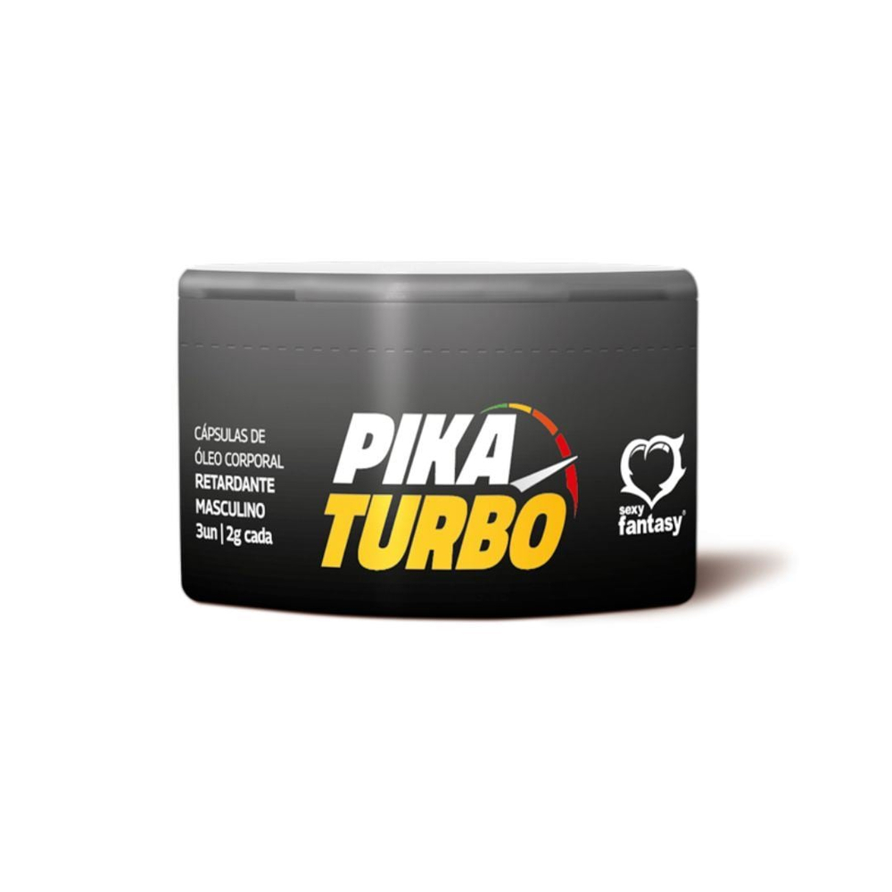 Pika Turbo Cápsula Retardante 3 Unidades Sexy Fantasy - Imagem 2