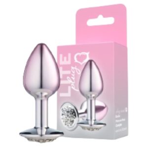 Plug Anal Bicolor Linha Lite Tamanho P Sexy Fantasy